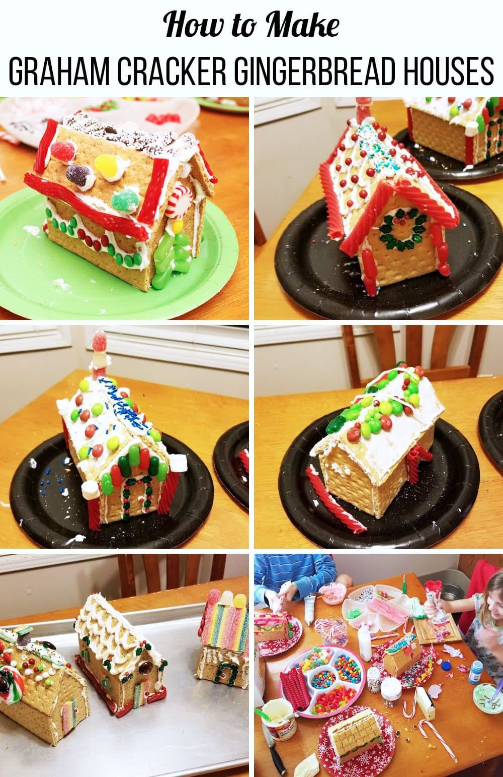 how to make gingerbread houses