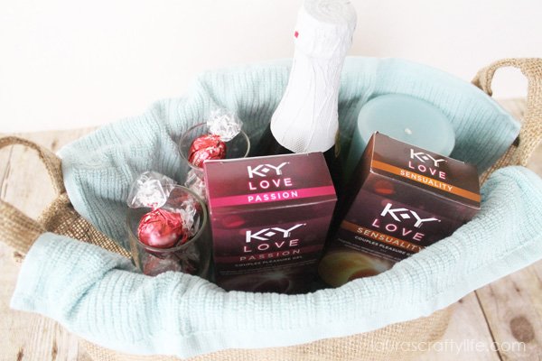 K-Y® Love Valentine Gift Basket for Him #LoveOurVDay #Ad