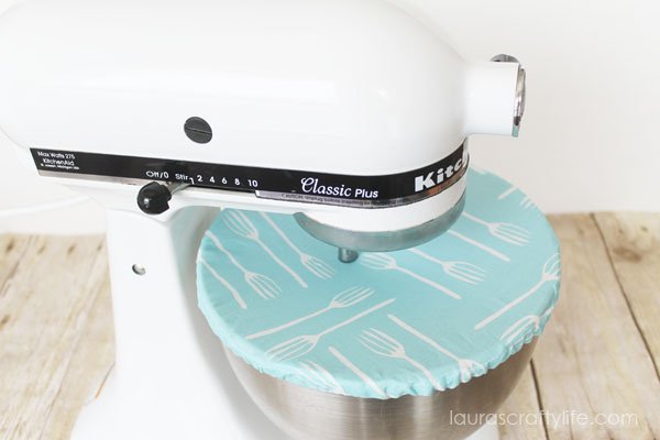 Kitchenaid Mixer Bowl Cover - Laura's Crafty Life