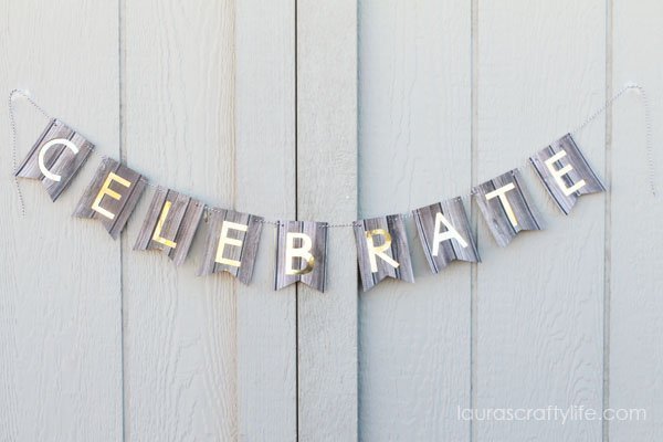 January Celebrate Banner - Laura's Crafty Life