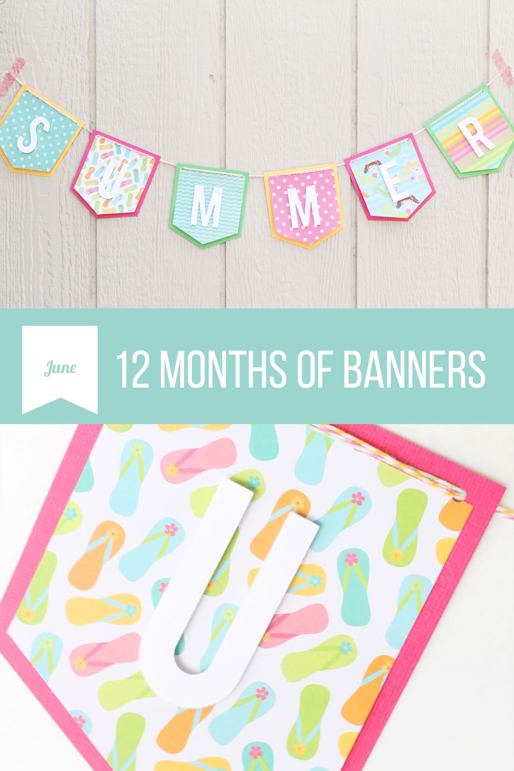 june summer banner - 12 months of banners