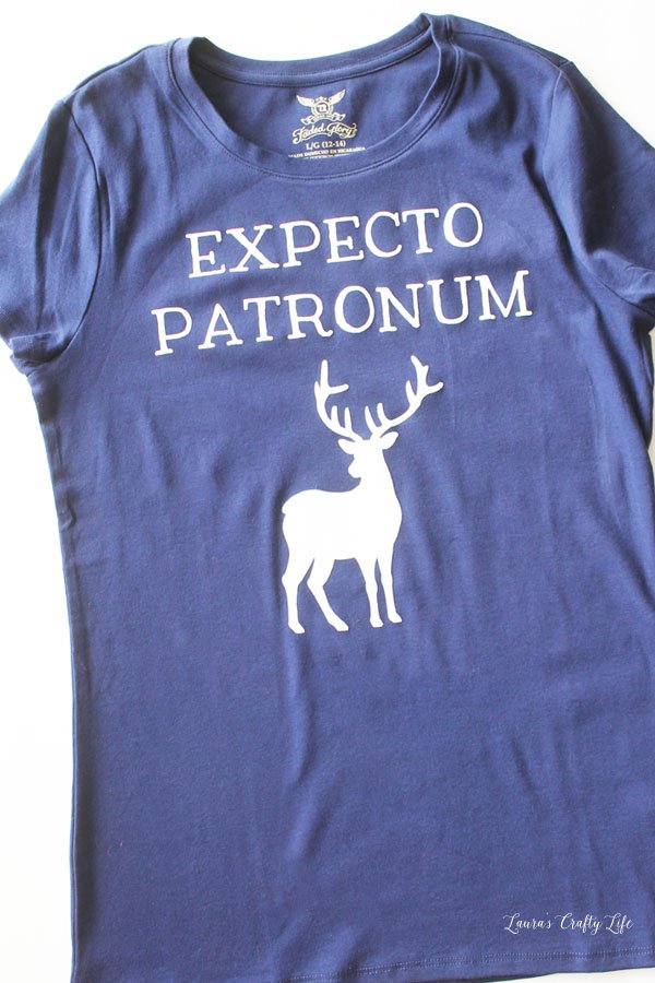Expecto Patronum Harry Potter shirt - Laura's Crafty Life