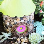 DIY Fairy Garden House - create a fairy garden house from a birdhouse