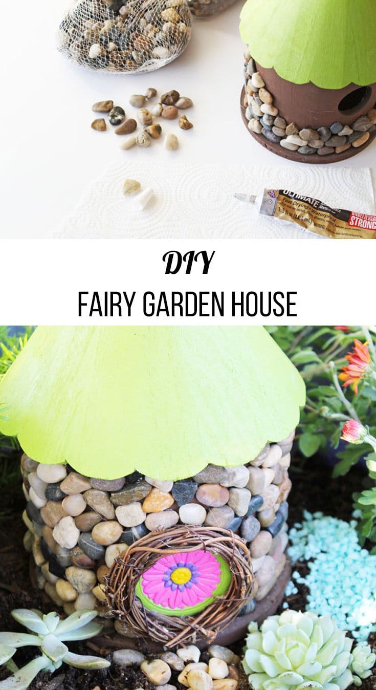 DIY fairy garden house