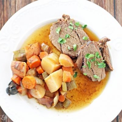 Crock-Pot venison roast with vegetables