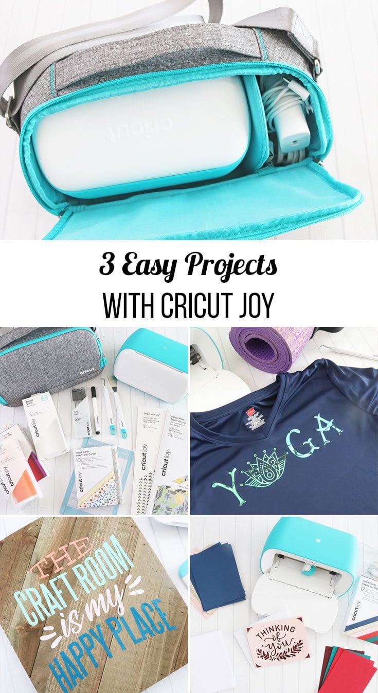 3 easy projects Cricut Joy