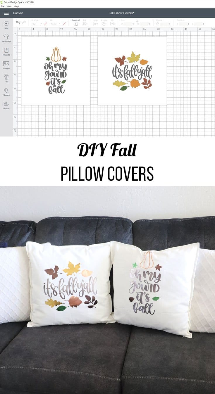 DIY pillow covers