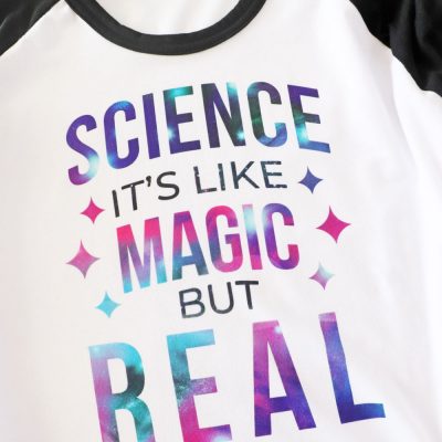 science graphic tee