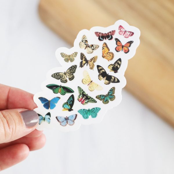 butterflies sticker
