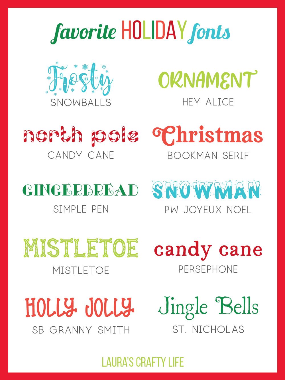 holiday fonts