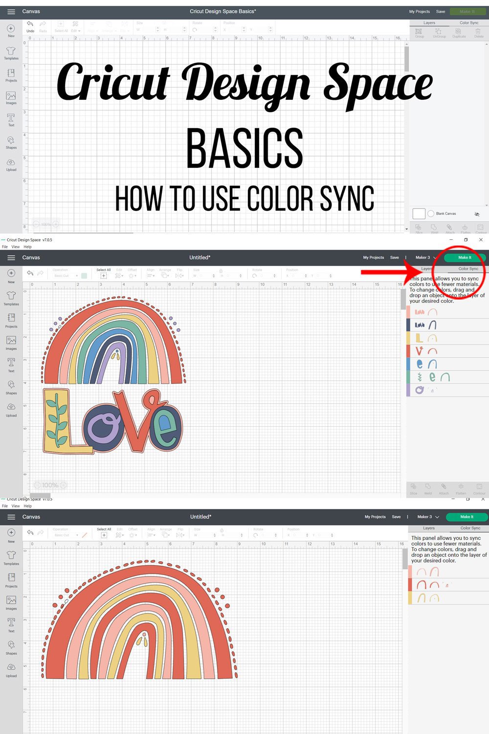 design space basics color sync