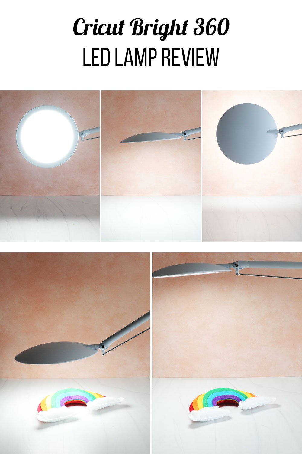 cricut bright 360 led lamp review