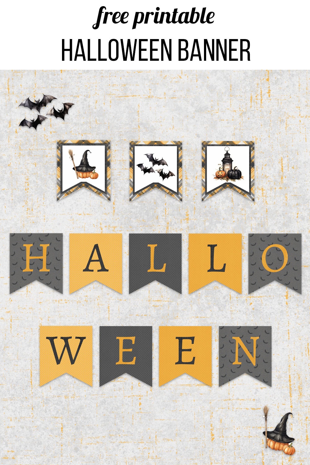 halloween banner free printable